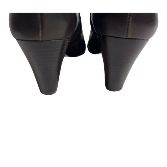 Louise Et Cie Ranier  Leather Heeled Ankle Booties - Picture 8 of 12